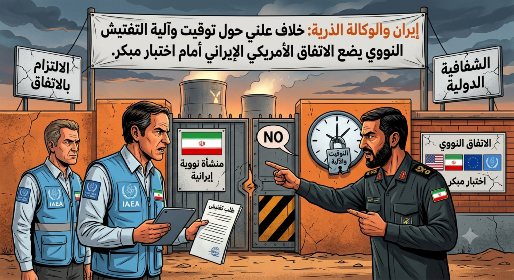 خلاف بين إيران والوكالة الذرية يختبر الاتفاق مع واشنطن مبكراً