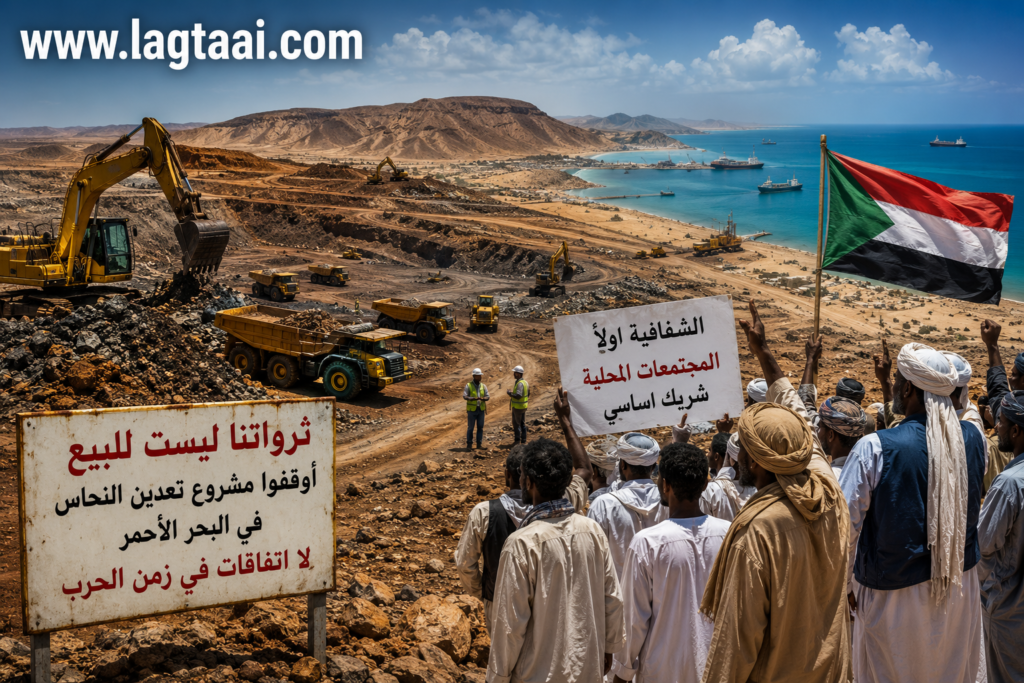 اعتراضات تتصاعد على مشروع تعدين نحاس صيني في ولاية البحر الأحمر