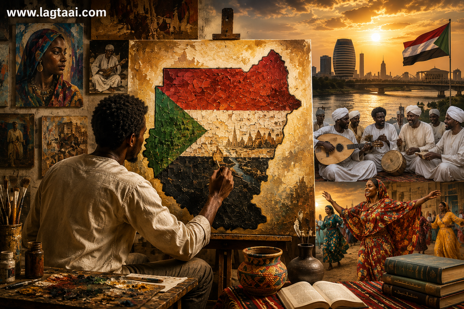 الثقافة السودانية في زمن الحرب.. كيف يحافظ الفن على ذاكرة الوطن ..