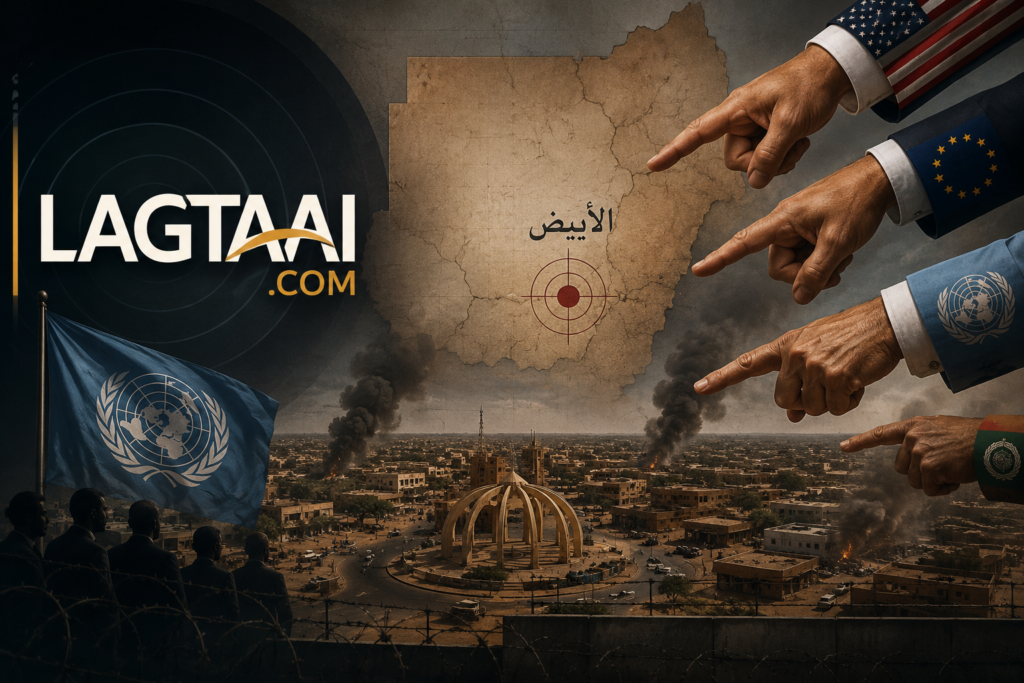الأبيض تعود إلى واجهة الضغط الدولي