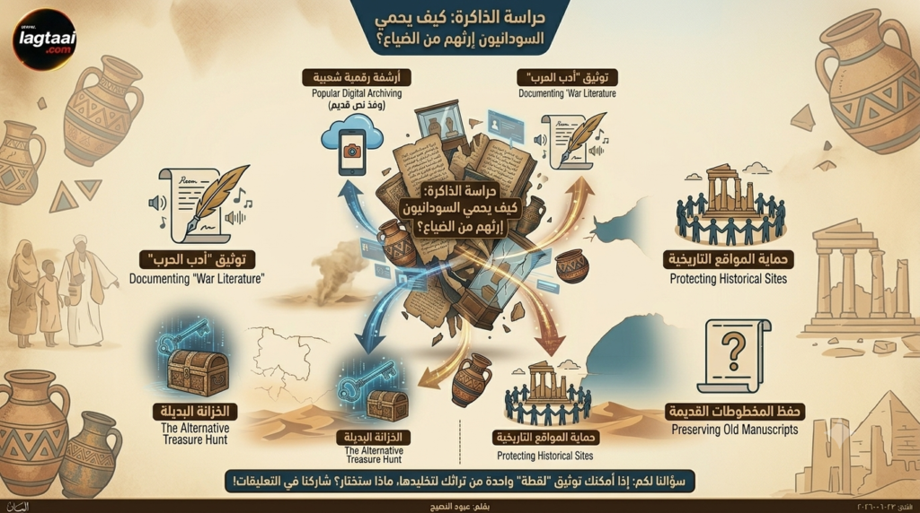 حراسة الذاكرة”: كيف ينقذ السودانيون إرثهم من الضياع عبر العالم الرقمي؟