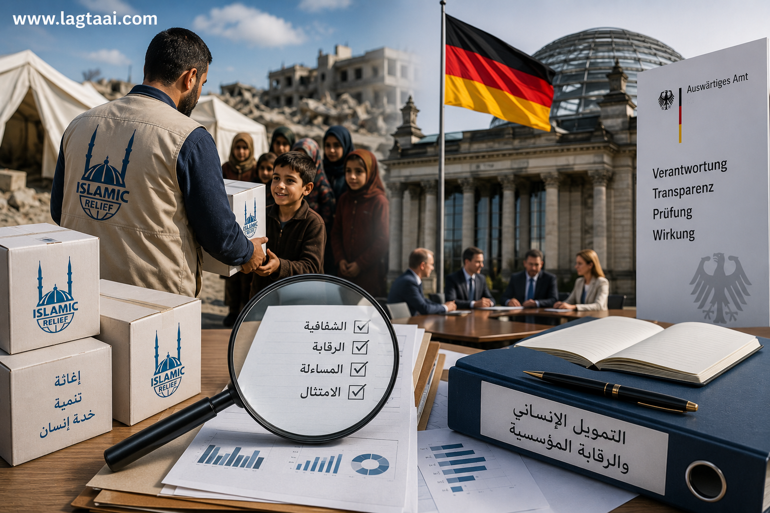 الإغاثة الإسلامية في ألمانيا بين الاتهامات الأمنية والنفي المؤسسي.. ما حقيقة الجدل المستمر؟