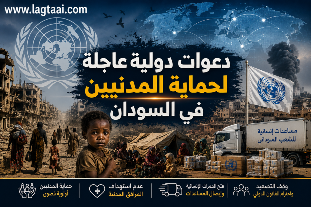 دعوات دولية عاجلة لحماية المدنيين في السودان