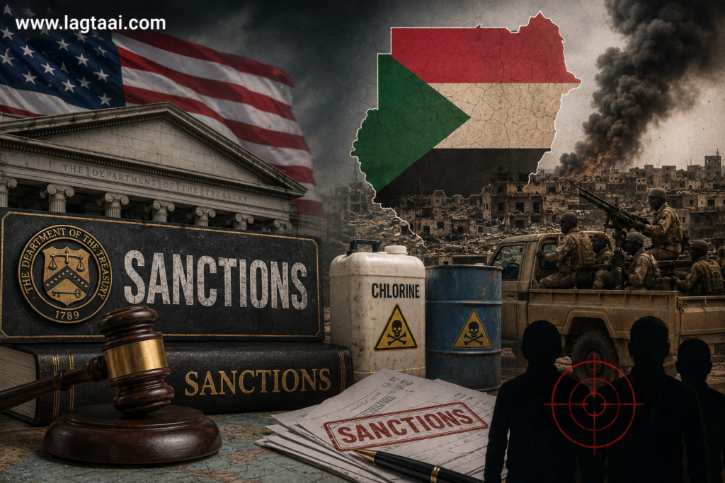 واشنطن تفرض عقوبات جديدة تستهدف شبكات “السلاح الكيميائي” وتغذية الحرب في السودان