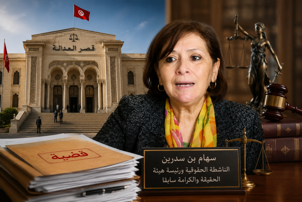 تونس: الحكم على سهام بن سدرين بالسجن 25 عاماً في قضايا مرتبطة بهيئة الحقيقة والكرامة