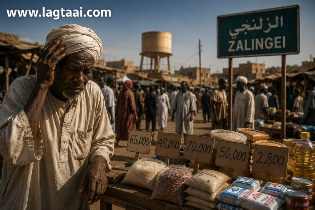 زالنجي.. غلاء السلع الأساسية يضاعف معاناة السكان وسط أزمة إنسانية متفاقمة