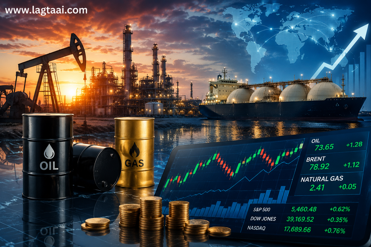 الطاقة والأسواق.. ماذا تراقب البورصات العالمية الآن؟