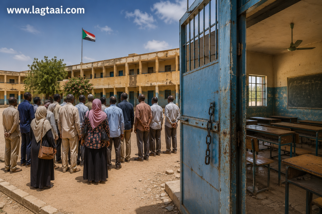 أزمة التعليم في السودان تتصاعد مع توسع إضرابات المعلمين في عدد من الولايات