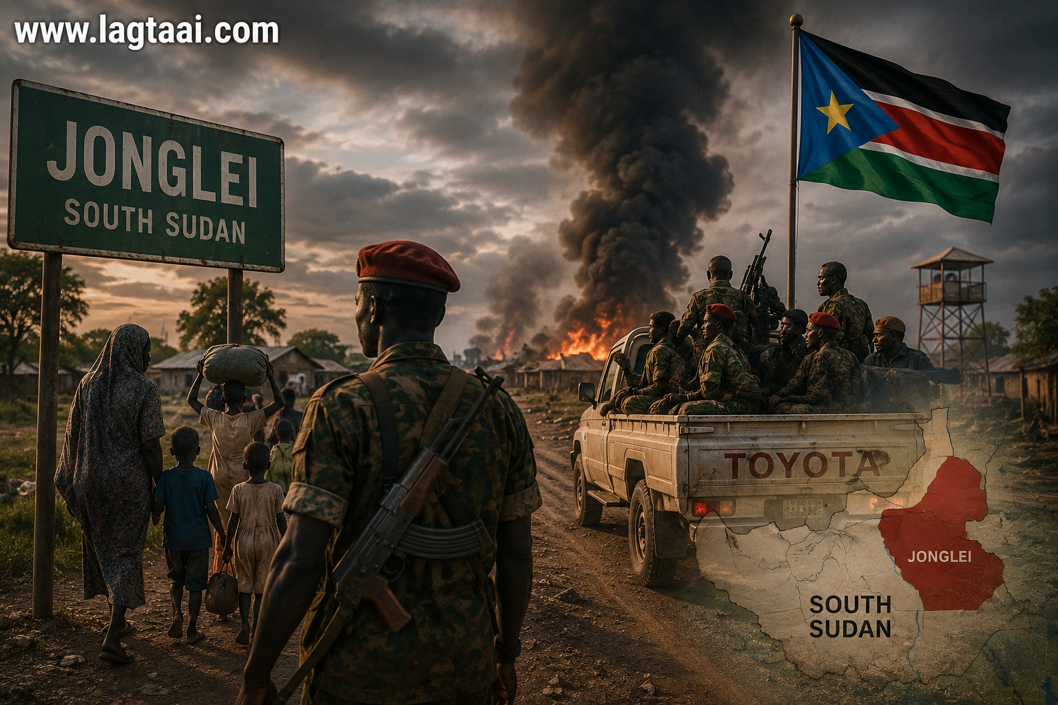 تصاعد التوتر في جنوب السودان بعد مقتل مسؤول محلي في جونقلي