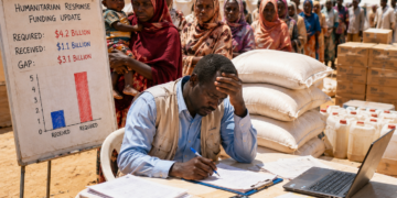 فجوة التمويل في معسكرات النزوح بالسودان