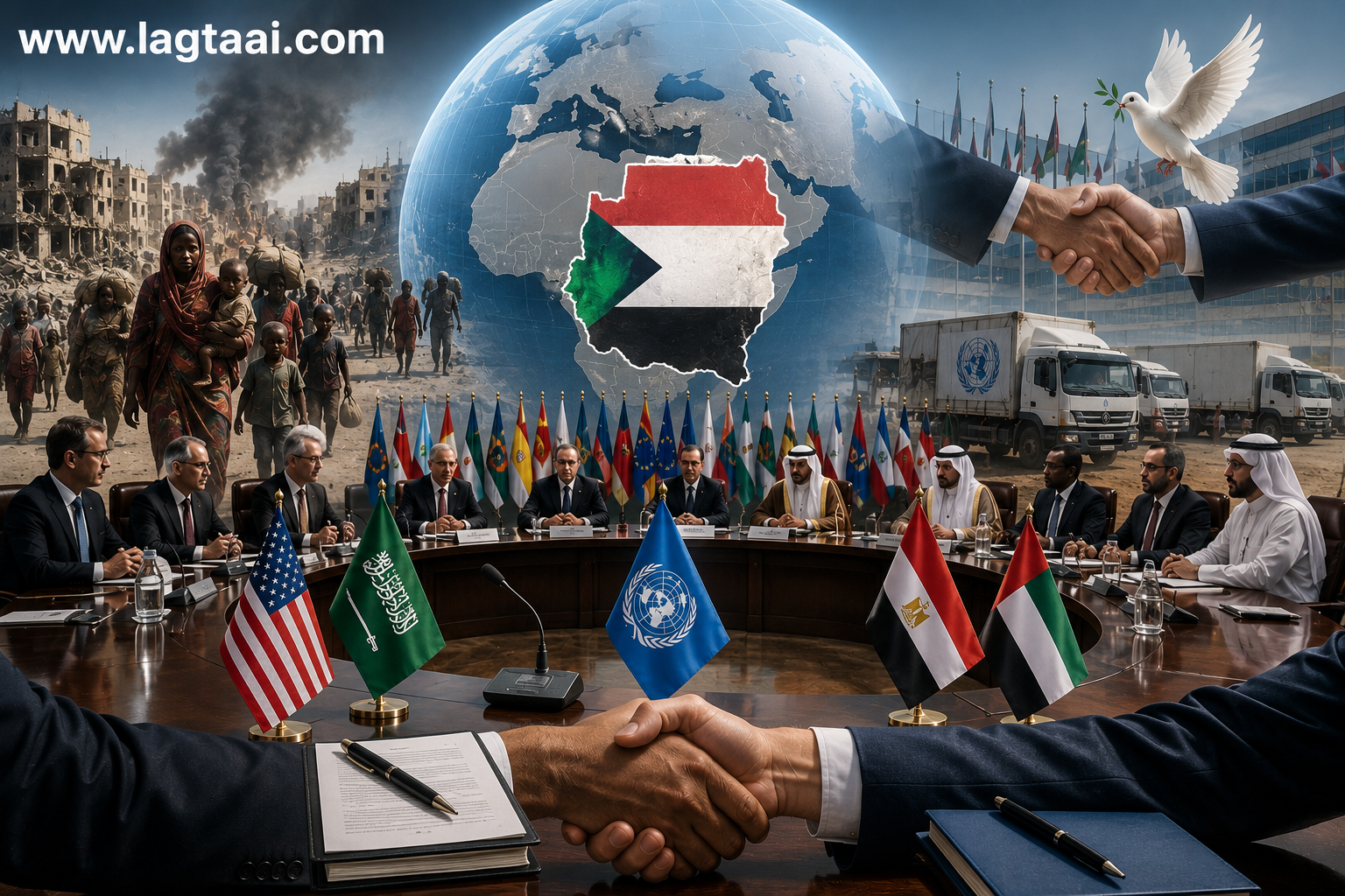 تحركات دبلوماسية متزايدة لوقف القتال.. هل تقترب الحرب السودانية من اختبار سياسي جديد؟