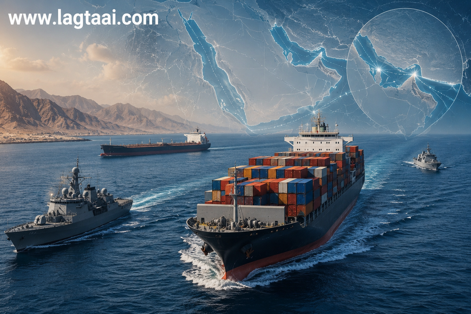تصاعد الاهتمام الدولي بأمن الملاحة في البحر الأحمر ومضيق هرمز