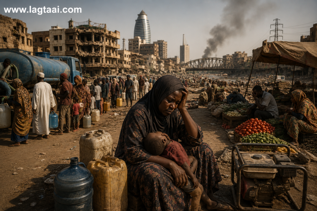 الخرطوم تحت ضغط المعيشة.. كيف يواجه السكان موجة الغلاء وتدهور الخدمات؟