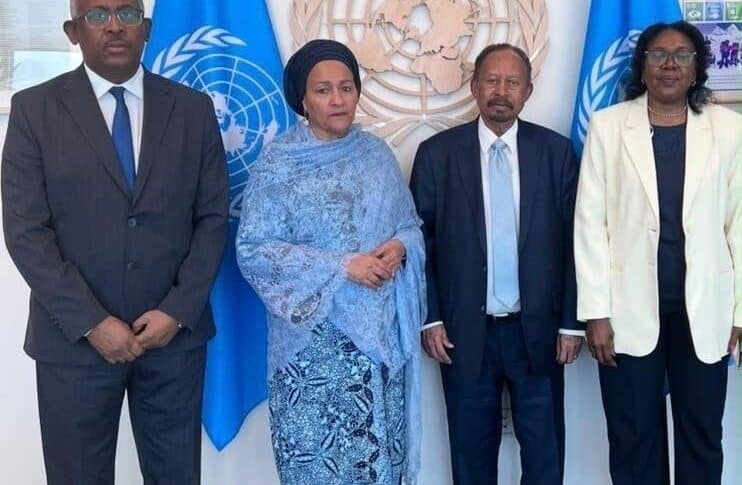 حمدوك يطرق باب الأمم المتحدة من نيويورك.. «صمود» تدفع نحو مسار موحد لإنهاء حرب السودان